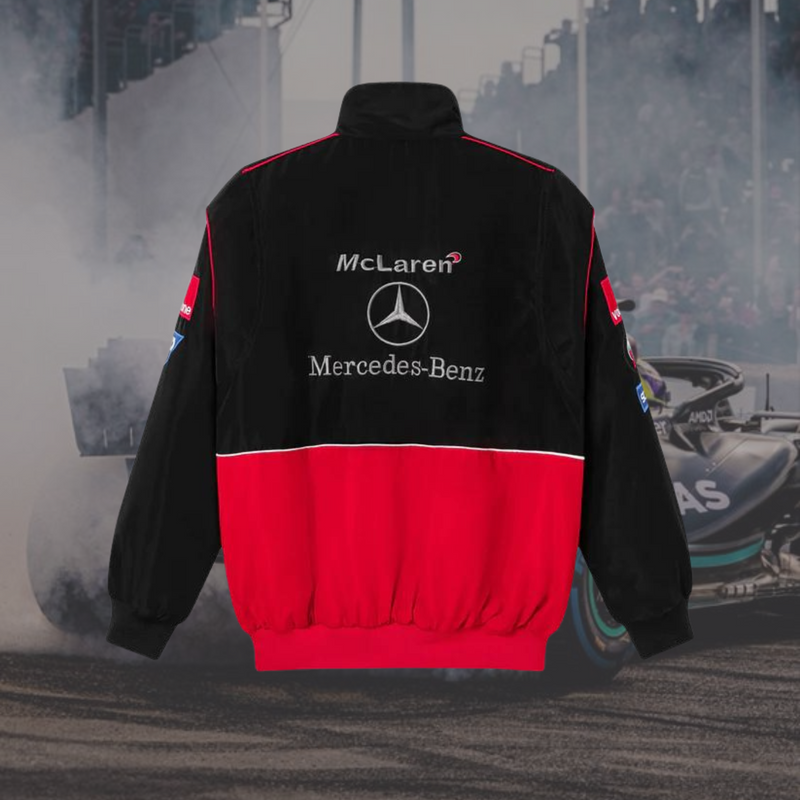 Jaqueta Mercedes x McLaren BLACK & RED