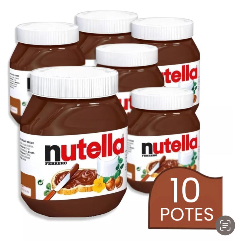 10 Potes Nutella 650gr 80%OFF - PROMOÇÃO DE ANIVERSÁRIO