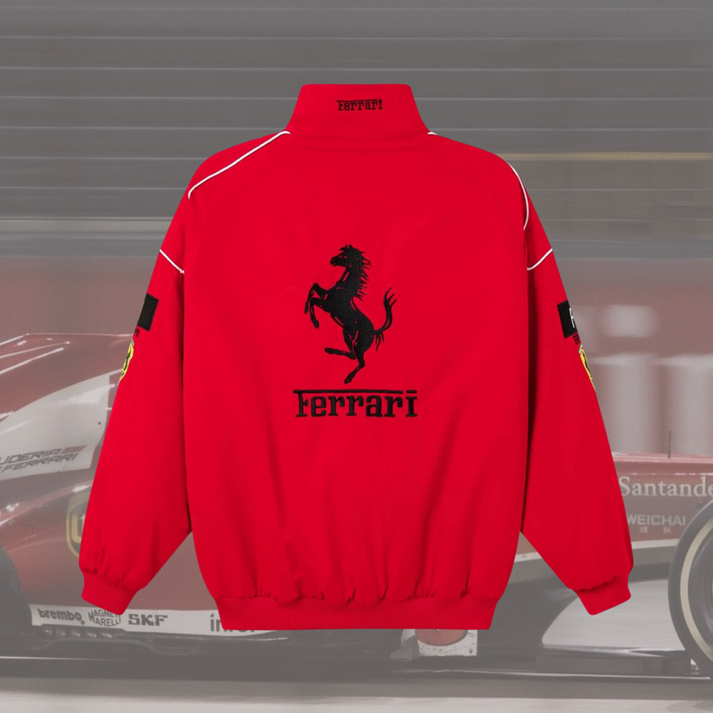 Jaqueta FERRARI F1 Vintage FULL RED